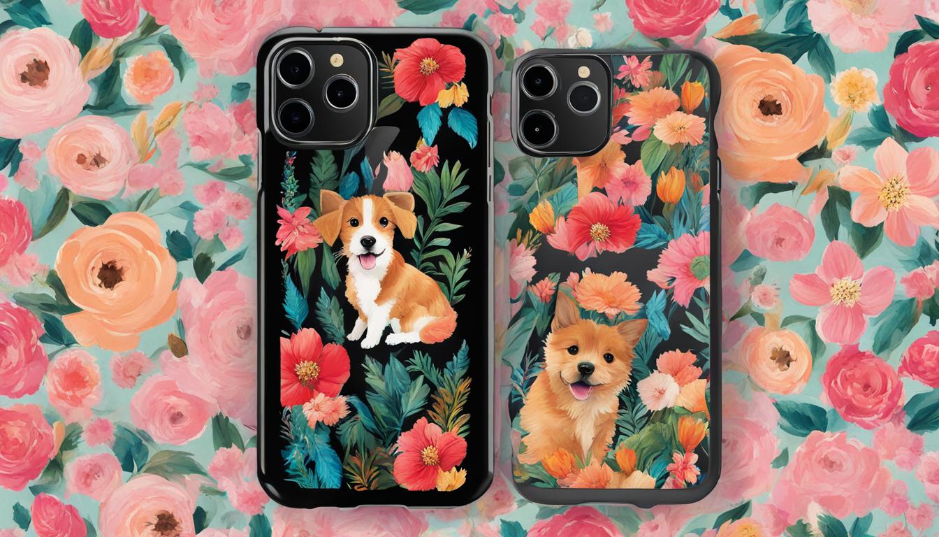 Pet Portrait Phone Cases: Pawsome Protection with Personalized Flair - PET SKETCH STUDIO